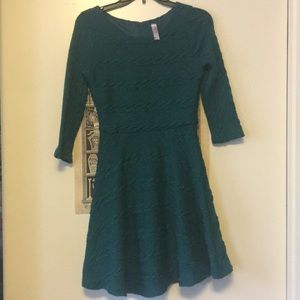 Green Knitted Dress from Francesca's Boutique
